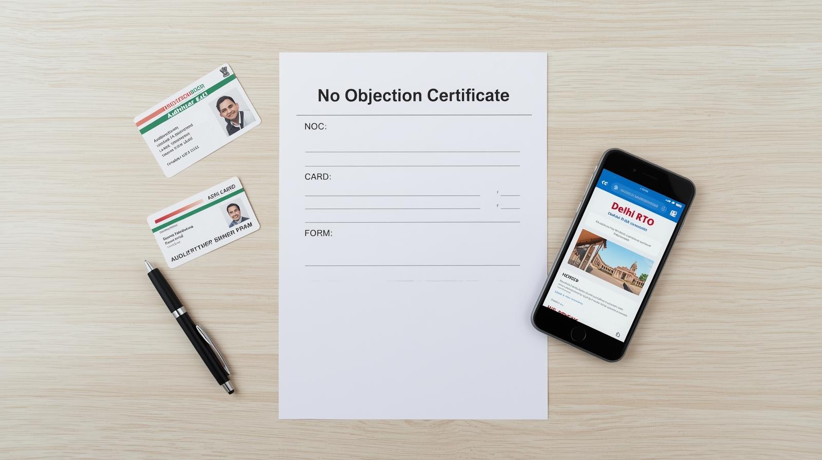 Delhi vehicle NOC 2025 – owner applying for NOC at Delhi RTO